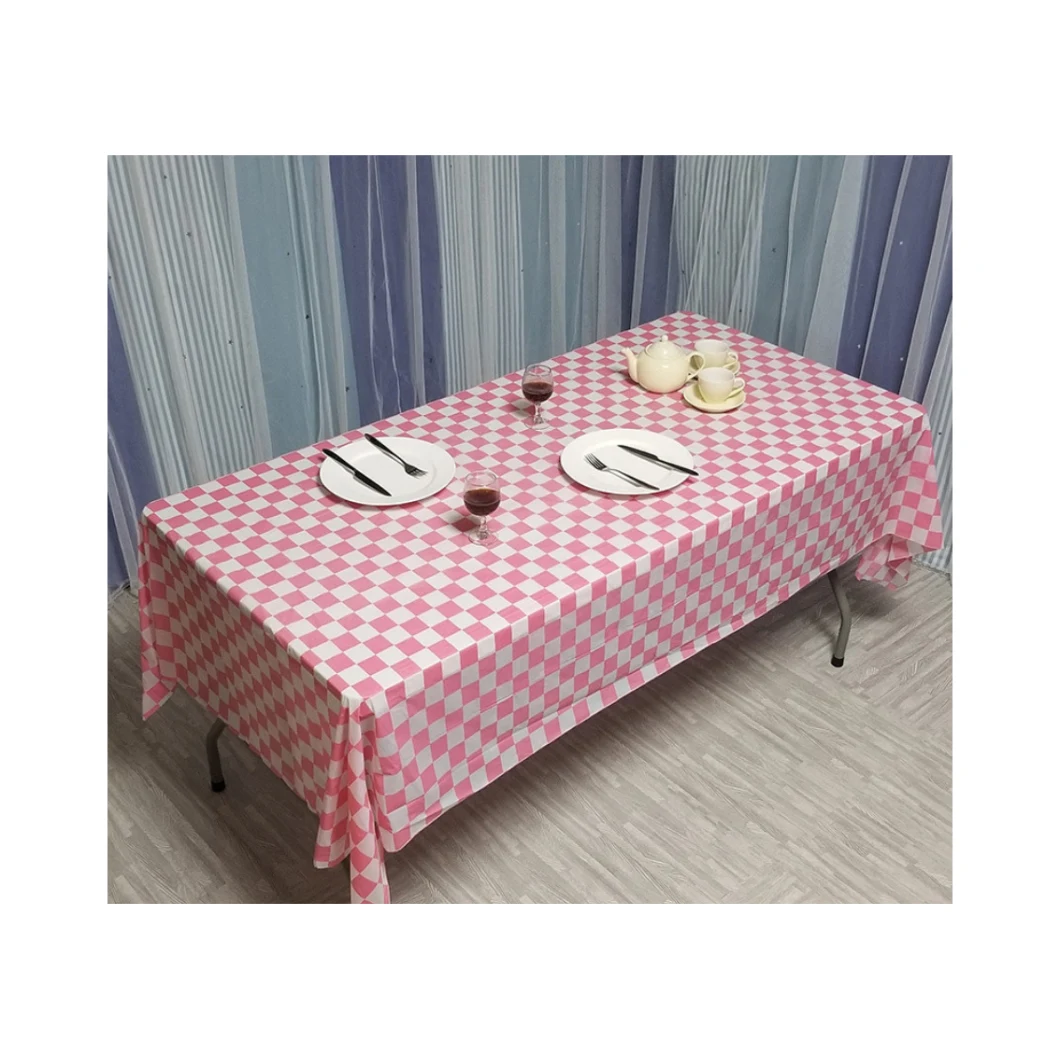 Table Cloth Disposable Tablecloths Dining Cloths Velvet Cheap Newest Promotional Roll TNT Polypropylene Non-Woven PP Tablecloth